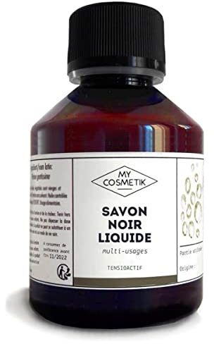 MY COSMETIK - Savon noir liquide - Nettoyant naturel et écologique, idéal pour l’entretien de la maison et du jardin - Origine végétale - Fabriqué en France - 500 ml