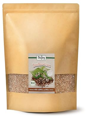 Biojoy Alforfón Ecológico (2,5 kg), crudas y enteras, Semillas de Trigo Sarraceno