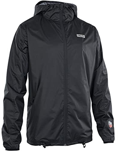 ION MTB-Jacke Logo Rain Schwarz Gr. S