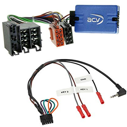 Lenkradfernbedienung Adapter Interface LFB Multi-Anschluss passend für FIAT Ducato 2012-2014 kompatibel mit verschiedenen Autoradios