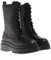 Calvin Klein Jeans - YW0YW00843 Flatform Mid Laceup Boot - Stivali Stivaletti Boots, Taglia:40 EU, Colore:Schwarz