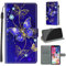 TOMYOU Handyhülle für iPhone X Hülle, für iPhone XS Hülle, Premium Leder Case Klappbar Stoßfeste Schutzhülle Klapphülle Lederhülle für iPhone X/iPhone XS Hülle
