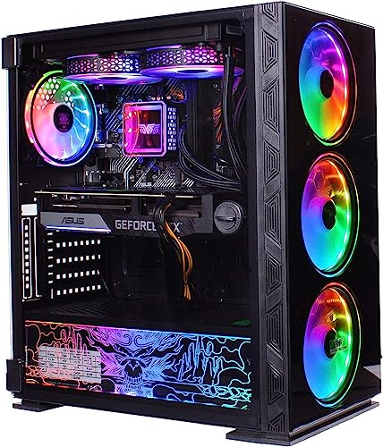 Veno Scorp NZ-20 Gaming PC - Intel i7 12700F Processor 4.9GHz - Nvidia RTX 3050 8GB Graphics Card - 32GB RAM - 512 GB NVME SSD - 2TB Hard Drive - Windows 10 – WiFi