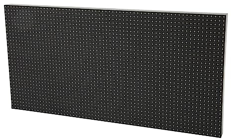 RGB-LED-Matrix-Panel 64x32, Auflösung 2048 Punkte, 4mm Tonhöhe, Anzeige Text Zulassen, Voll Farbe, Einstellbare Helligkeit, Ketten Bares Design, für RPi usw.