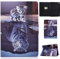 Vkooer Coque pour iPad 10.2'' 9/8/7 Génération, iPad Air 3/Pro 10,5 Pouces Housse Motifs Étui de Protection Flip Cover avec Support et Auto Sommeil/Réveil pour iPad 10.2 2021/2020/2019