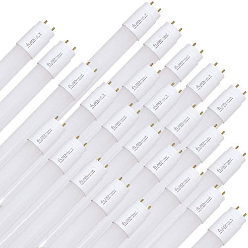 NCC-Licht 25 x LED Leuchtmittel T8 Röhre 74cm 10W G13 1000lm 830 Warmweiß 3000K inklusive Starter