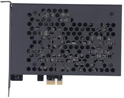 VBESTLIFE Carte de Capture Vidéo PCIe, Carte de Capture Vidéo HDMI 4K PCIe, PCIe Gen2 X1, Ports 3,5 Mm, Carte de Capture de Jeu pour Windows 10, pour, pour Switch