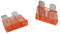 5 Stk. SeKi Standard ATO Flachstecksicherung 40A orange; Auto Sicherung 19mm Flachsicherung 32V/DC Boot Wohnwagen