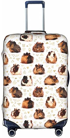 Kyliele Reisekoffer, Staubdicht, Meerschweinchen, Koffer, Koffer, Zubehör, Urlaub, weiß, M