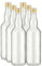 Lot de 6 bouteilles en verre de 500 ml