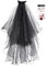 Evolyline Halloween schwarzer schleier Hochzeitsschleier Spitzenschleier Halloween Brautschleier geisterbraut schleier halloween Kopfbedeckung Mantilla Kathedrale Tüll kostüm für Halloween Party