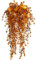 RECUTMS Artificial Plants Fake Eucalyptus Plants Faux Hanging Leaves with Lights Green Plant Artificial Hanging Plant for Indoor Home Room Kitchen Table Outdoor Patio Garden Yard Decor (Brown)
