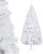 LALAHO Sapin de Noël Artificiel 120/150/180cm/210cm pour Décoration de Noël Matériau PVC avec Pied en Métal (Blanc, 180cm)