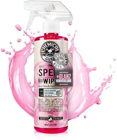 Chemical Guys WAC_202_16 Speed Wipe Quick Detailer, sicher für Autos, LKWs, SUVs, Motorräder, Wohnmobile und mehr, 473 ml, Kirschduft