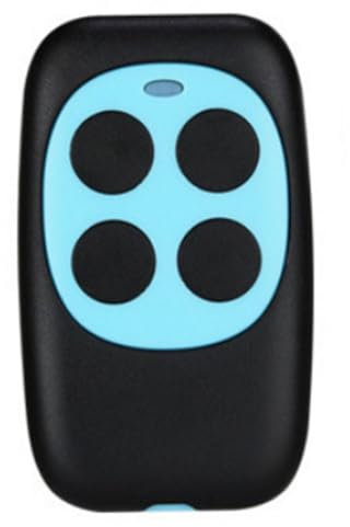Huudngeje Duplicador de Control Remoto de Garaje de 280-868 MHZ, Control Remoto de Copia Inalámbrico Multifrecuencia, Abridor de Puerta Universal, Color Azul