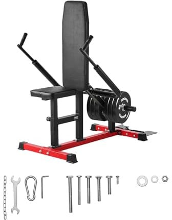 VEVOR Dip-Maschine im Sitzen Trizeps Bizeps Pressemaschine (204 kg belastbar) mit Kabelstange, verstellbarem Sitz & Rückenlehne, Trainingsgerät für Brusttraining Oberkörper-Push-Fitness-Workout
