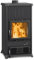 Nordica - stufa a legna nordica fedora steel - nero antracite - 30983