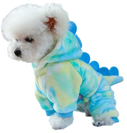Overall Für Hundebekleidung Mit Cartoon Dinosaurier Welpen Katzen Kleine Hunde Urlaub Party Streetwear Outfits Haustier Winterbekleidung