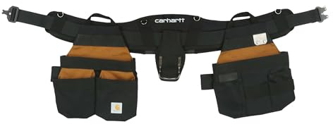 Carhartt Station Adjustable Tool Belt Carhartt Brown | Tool Belt, Durable, Adjustable Water-Resistant Belt Organizer