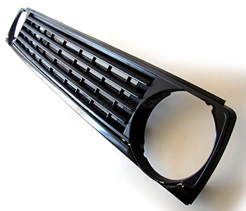 Kühler- Sport- Front- Rippen- Grill ohne Emblem Schwarz Eintragungsfrei