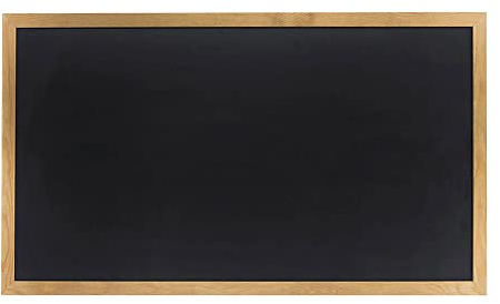 Kreidetafel Naturkiefer 100 x 55 cm mit Rahmen aus Holz