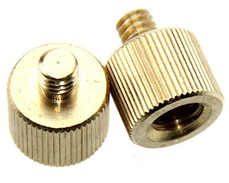 CAMVATE 1/4-20 Tuerca Conversión 3/8-16 Tuerca Adaptador de Rosca para Trípode