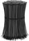 HeiKab 1000 Kabelbinder 300 x 4,8 mm - UV-Beständig - Mindestzugfestigkeit 220 N / 22,4 kg - Schwarz -