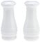 Le Creuset Stoneware Salt and Pepper Shakers, White