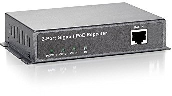 LevelOne Repeater POR-0122 2X RJ-45 GB PoE