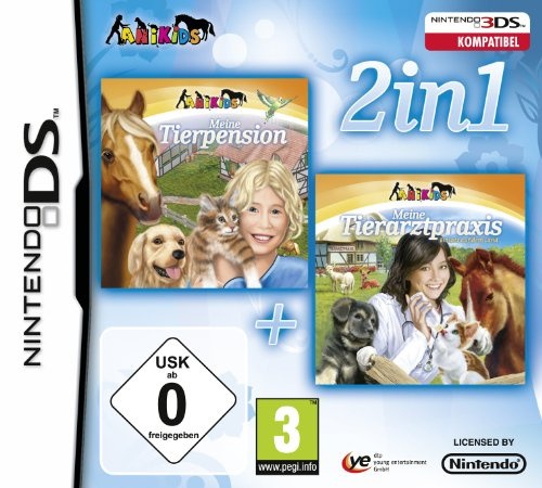 2 in 1: Meine Tierpension + Meine Tierarztpraxis auf dem Land - [Nintendo DS]