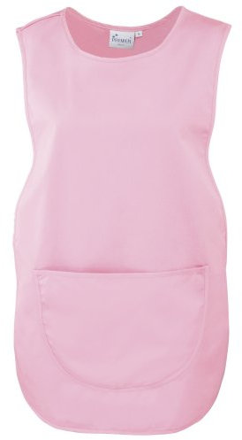 Premier Ladies/Womens Pocket Tabard/Workwear (M) (Pink)