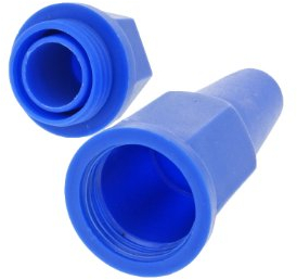 Zündkerzenbox Plastik blau universal