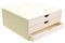 Artemio Ablage zum Dekorieren, Holz, Beige, 34.5 x 34 x 15.5 cm