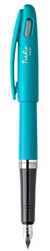 Pentel Füllfederhalter, mittlere Spitze, 0,45 mm Lot de 12 himmelblau