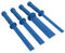 Nylon Plastic Chisel Set, Solvent Resistant Scraper Remover Tool Kit High Impact Resistant Multifunction for Caulk for Adhesive