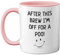 Stuff4 Funny Novelty Gifts for Men - After This Brew I'm Off for A Poo Mug - Silly Secret Santa Presents, Christmas Mugs Adults, Birthday Poo Gift, 11oz Ceramic Premium Pink