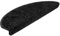 vidaXL 10x Stufenmatten Treppenmatten Stufenmatte Treppenschutz Treppenteppich Treppenschoner Treppenmatte Stufenschoner 65x21x4cm Schwarz