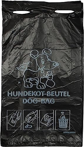 VAR | Hundekotbeutel | PE | Volumen 3,2 l | BxH 330 x 200 mm | schwarz | VE 2000 Stk