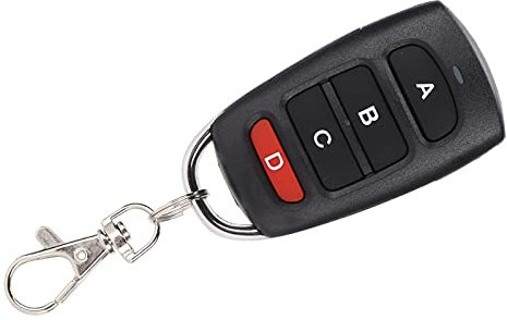 Telecomando per Porta da Garage, Trasmissione a Lunga Distanza Telecomando Wireless Universale per Porte da Garage per Sistemi di Allarme per Domotica per Auto