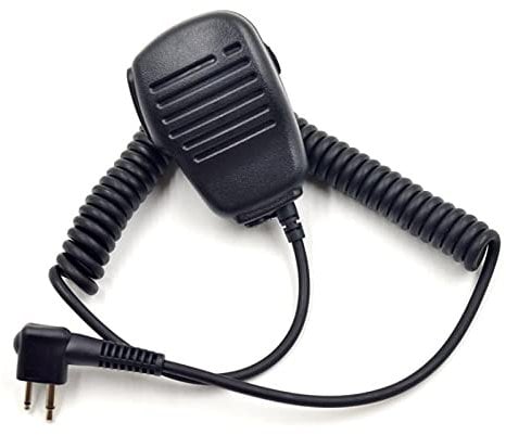 HASMI 10Pcs Police PTT Speaker Microphone Mic Radio Walkie Talkie CP040 GP2000 GP3688 CP180 CP185 RDX RDU4100 Mic Fit For Motorola