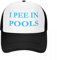 Baseballkappe Snapback Sonnenhut Benutzerdefinierte Sommer Schwimmen I Pee In Pools Baseball Cap Sport Damen Herren Verstellbare Trucker Mütze Herbst Snapback Caps Hip Hop Geburtstagsgeschenk