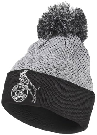 1. FC Köln Beanie mit Bommel 48 Navy