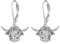 Hochland Kuh Ohrringe für Frauen S925 Sterling Silber schottische Rinder Tropfen Ohrring Leverback Kuh Schmuck Geschenke für Damen Frauen