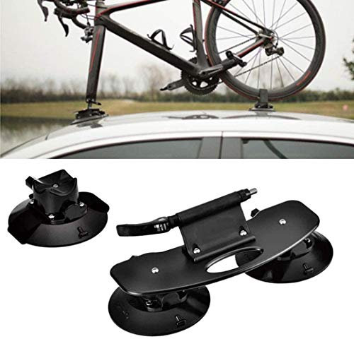 MekUk Râteliers à vélo Vélo Vélo voiture avec ventouse vélo Porte-voitures aspiration toit Sport extérieur Tourisme Camping for les voitures-vélos Porte-vélos de toit for voiture Porte-arrière Porte-b