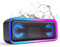 MEGUO A8 PRO Wireless Bluetooth Speaker, 20W Sound, IPX6 Waterproof, Portable with Strap, 20-Hour Playtime, RGB Light Show, Deep Bass, Crystal-Clear Treble, for Outdoors, Travel,Party
