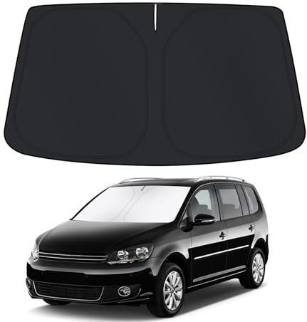 D-Lumina Parasol para Parabrisas para Accesorios Volkswagen T.Ouran 2014 | Protector de protección contra rayos UV, plegable y portátil