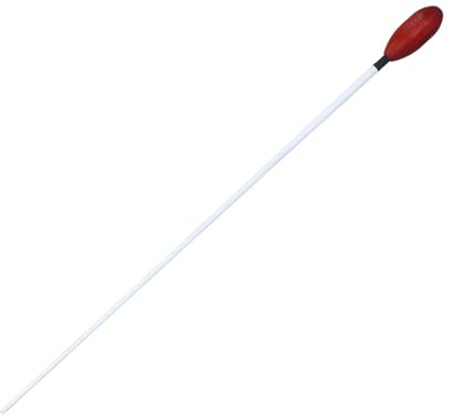 Mahognyhandtag Fiberglaspinne Musikdirigent Stafettpinne i Glasfiber för Orkesterkör Mahognyhandtag (R135I 45mm)
