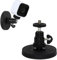 Magnetische Kamera-Wandhalterung,For Cam/Eufy Cam/Arlo/ieGeek Sicherheitskamera,Magnetische Halterung mit 1/4 Schraube,Klebering Kamerahalterung, Supermagnetismus Winkel Einstellbar (black)