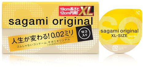 Sagami Original 0.02 XL-Size PU-Kondom (12er Pack)