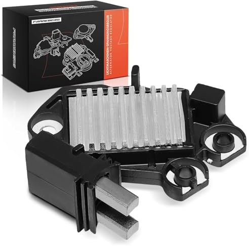 Frankberg Generatorregler Lichtmaschinenregler 2-polig Replace #038903803K | Kompatibel mit Audi A2 A3 A4 A6 A8 80 100, BMW 3er 5er 7er Z3, Citroën Berlingo Saxo Jumpy Xantia Jumper, Alfa Romeo 145 146